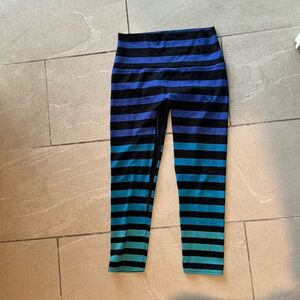 Blue and Black K-Deer Leggings